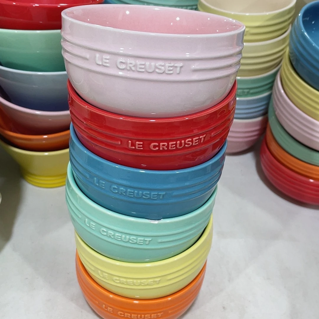 陶微瑕陶瓷餐具家用 六个4.5