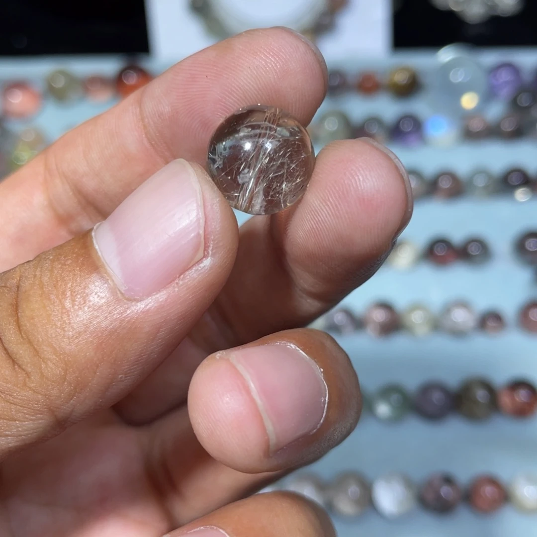 水晶手链银S925镶嵌