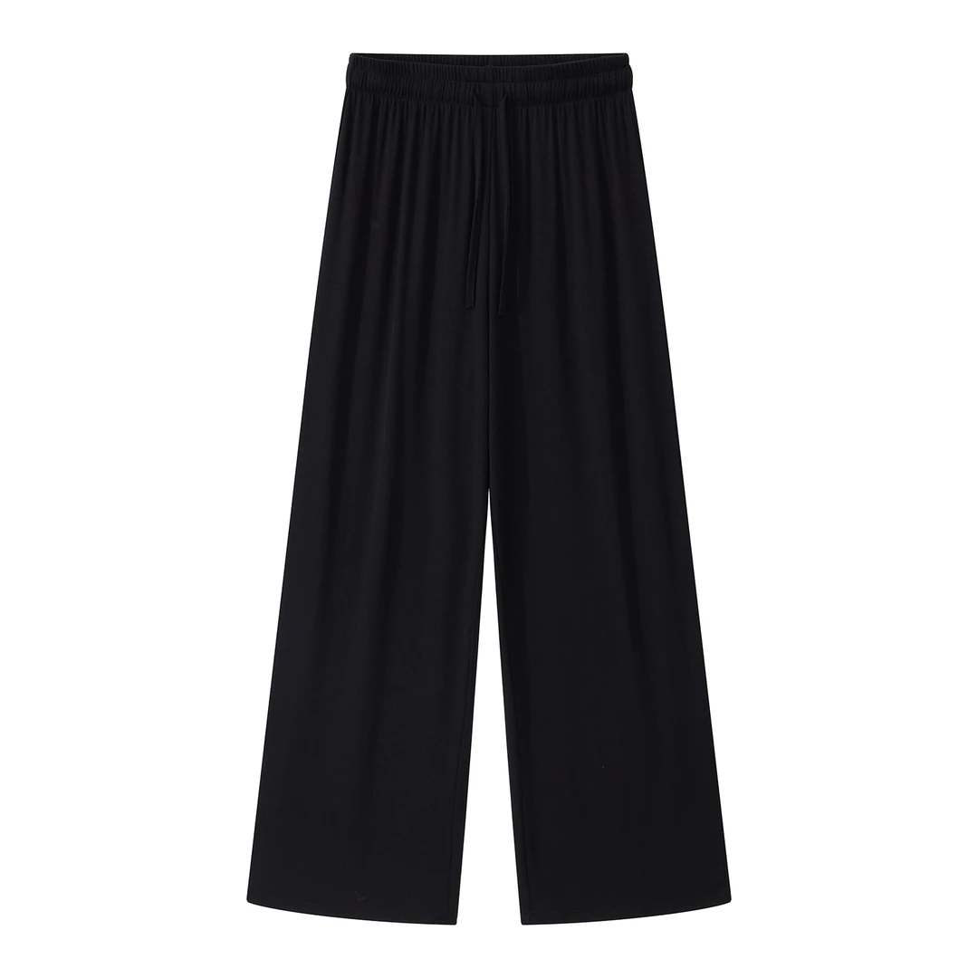 “轻奢随性”莱赛尔天丝直筒休闲裤