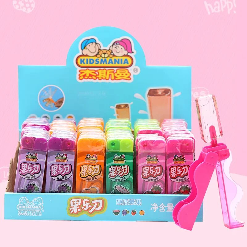 杰斯曼果乐刀即食糖果水果味硬棒棒糖美味创意趣味玩具糖果礼物