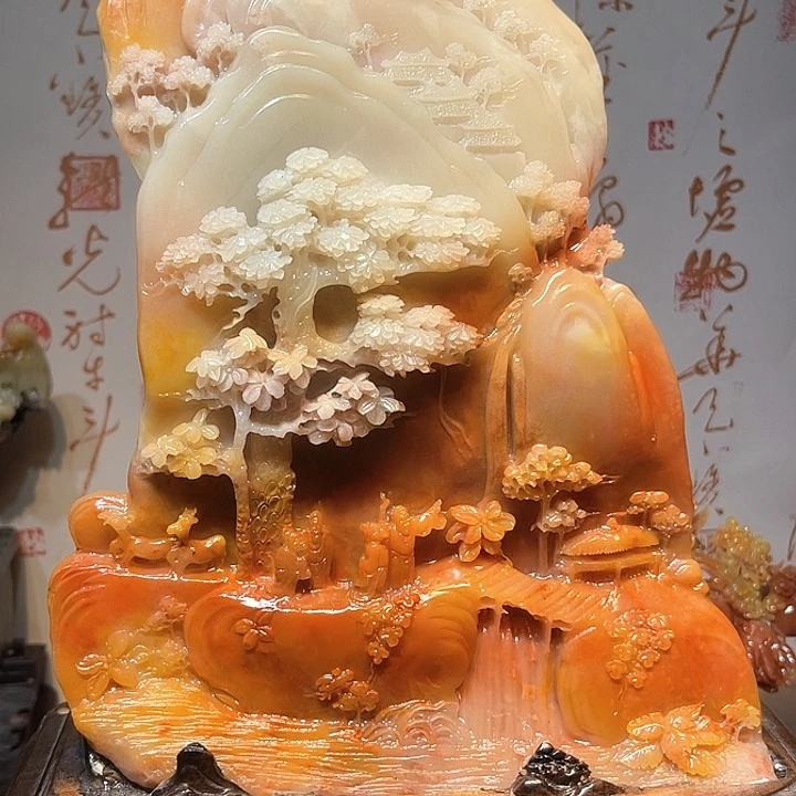 寿山石雕刻艺术作品