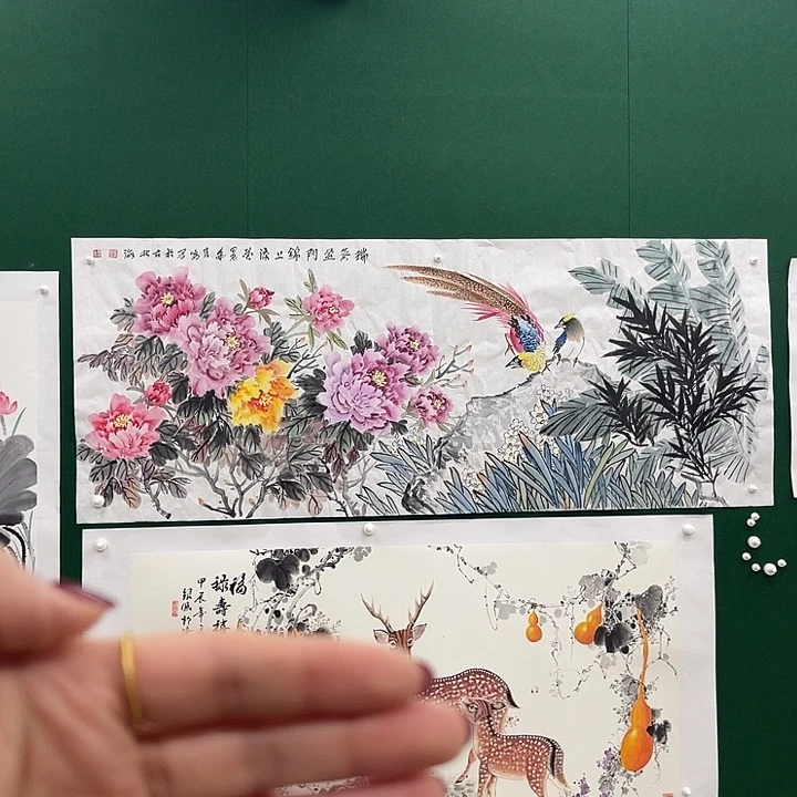 国画崔鸣老师作品22222