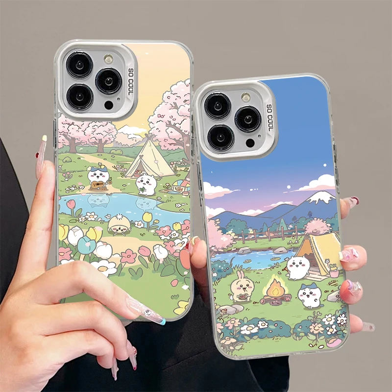 奥菲顿野营吉伊卡哇适用iphone1615元气手机壳华为vivo小米15oppo