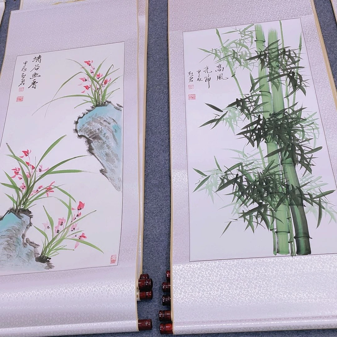 国画手绘作品欣赏与