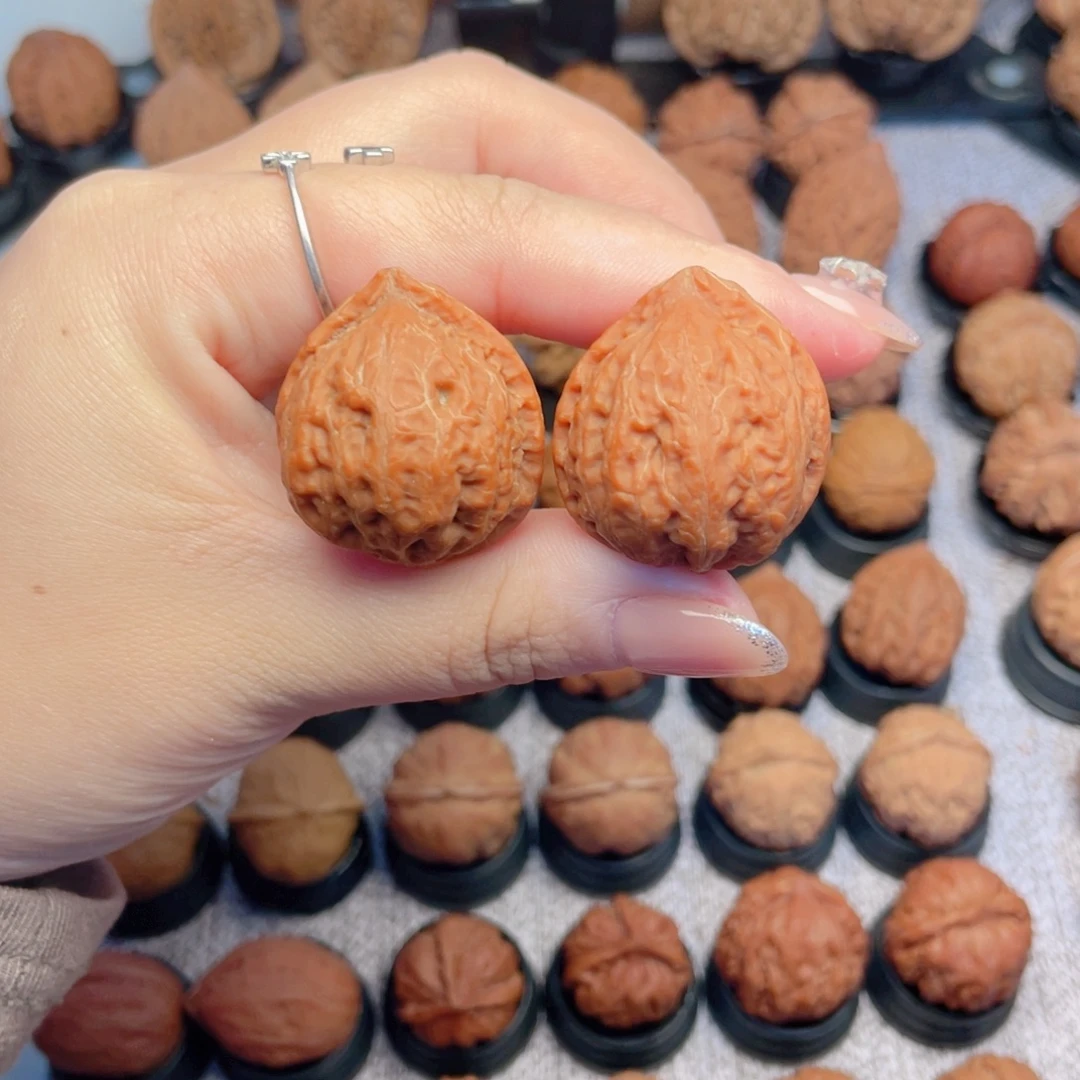 文玩核桃把件红桃A