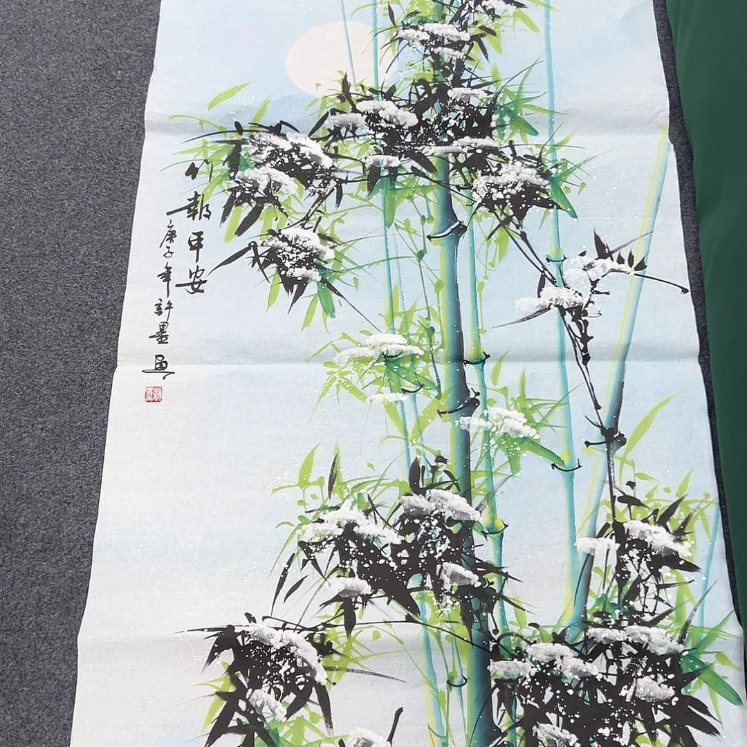 国画手绘国画大捡漏！