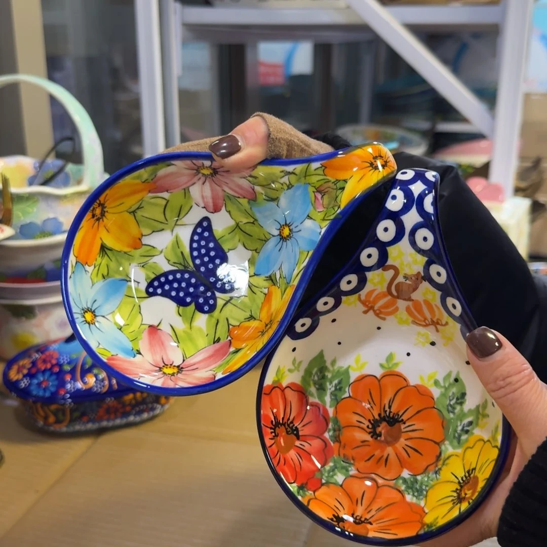 瓷手柄碟2只看图