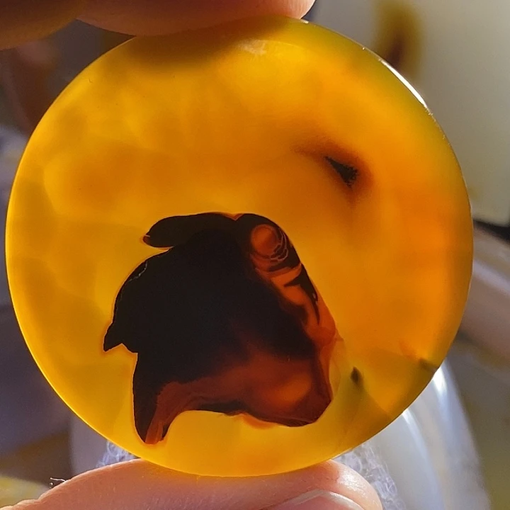 未镶嵌颈饰玛瑙/玉髓小**子