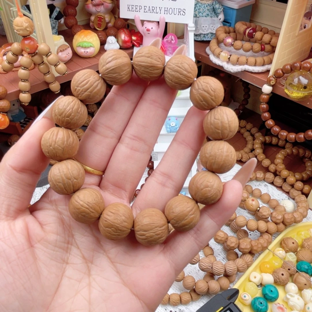 猴头核桃手串心***·聚宝盆