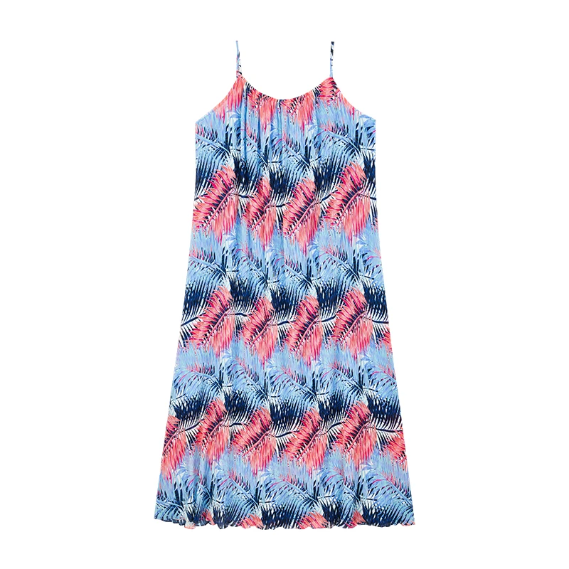 【达人专属】法式浪漫吊带连衣裙S2656