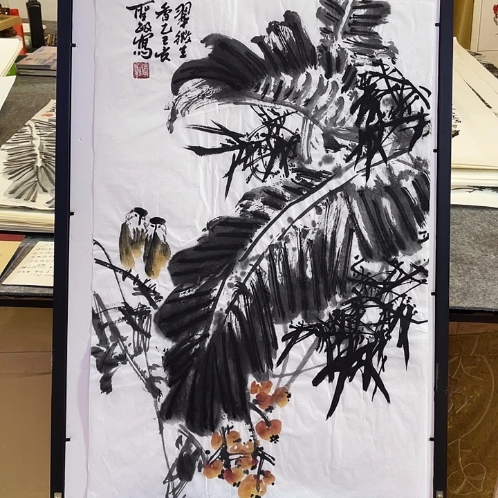 国画张圣敏先生纯手绘作品