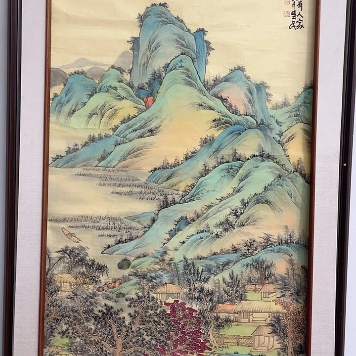 国画毕晓民国画作品