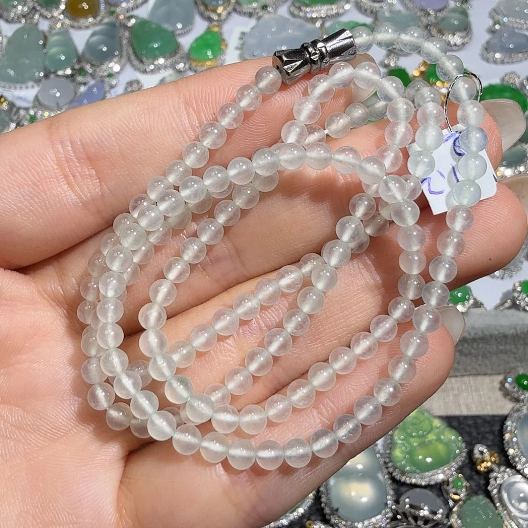 未镶嵌手串翡翠翡翠