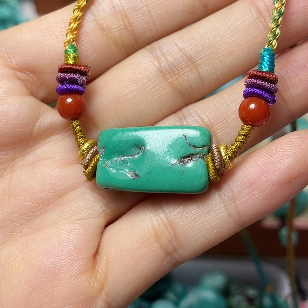 绿松石未镶嵌手链