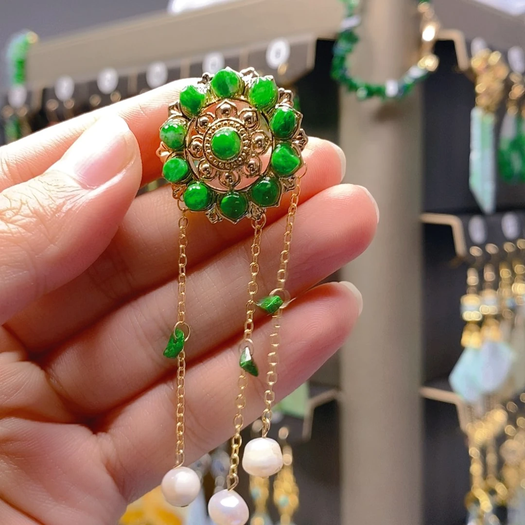 颈饰未镶嵌翡翠翡翠