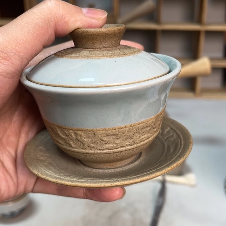 壶老段烧陶瓷茶器