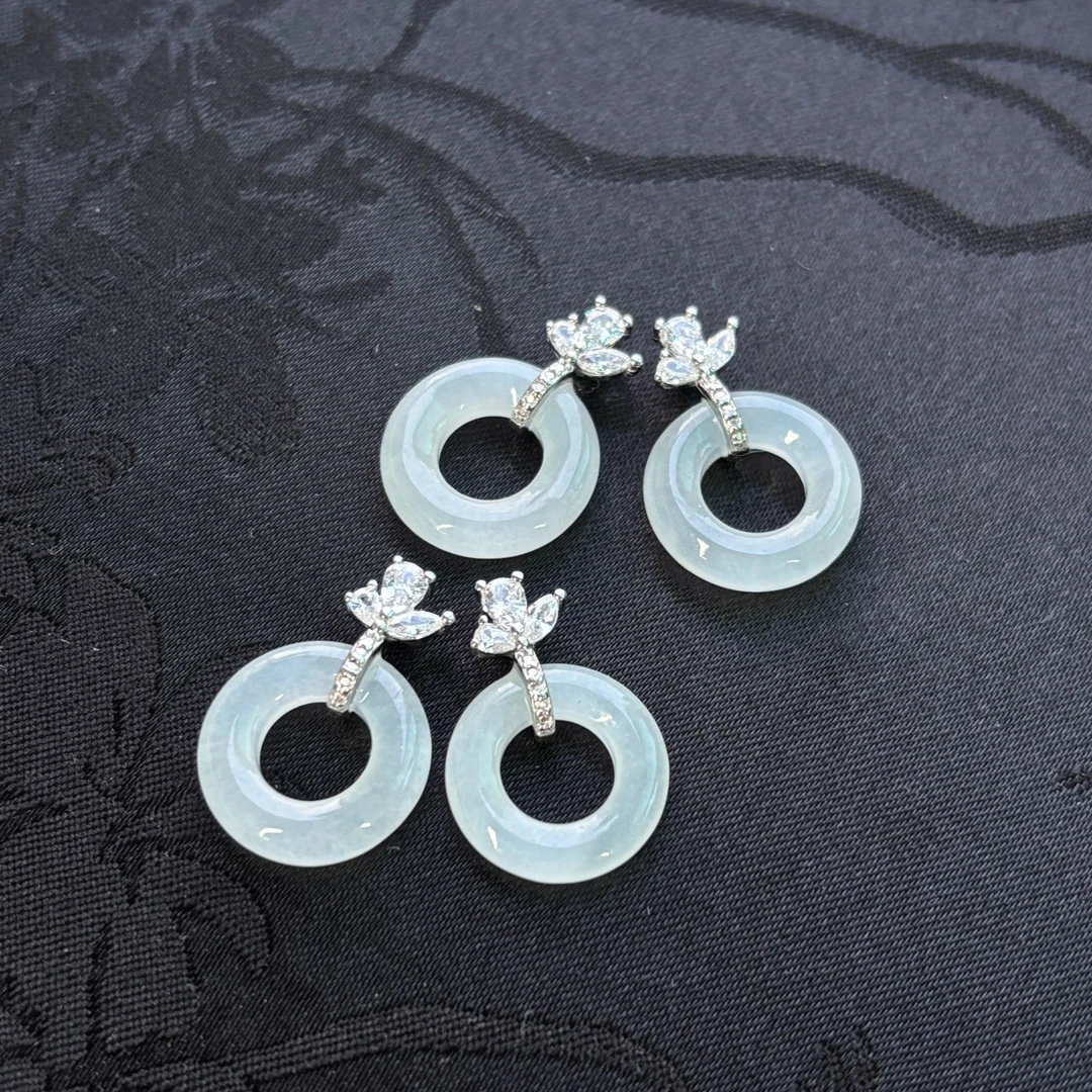 『手镯七仙女』翡翠甜甜圈/50553/多样性发一 赠皮绳