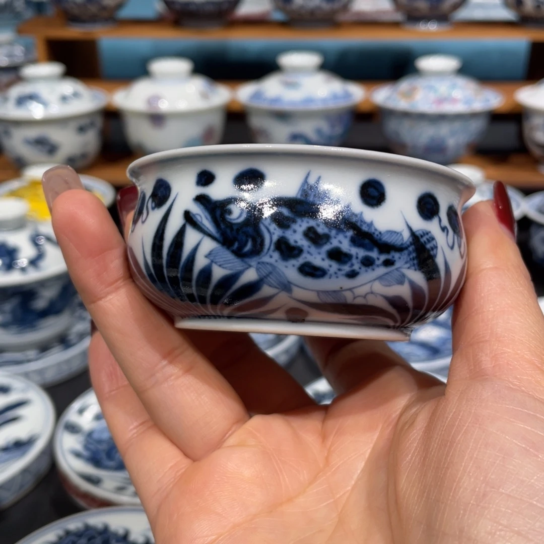 景德镇陶瓷手工手绘