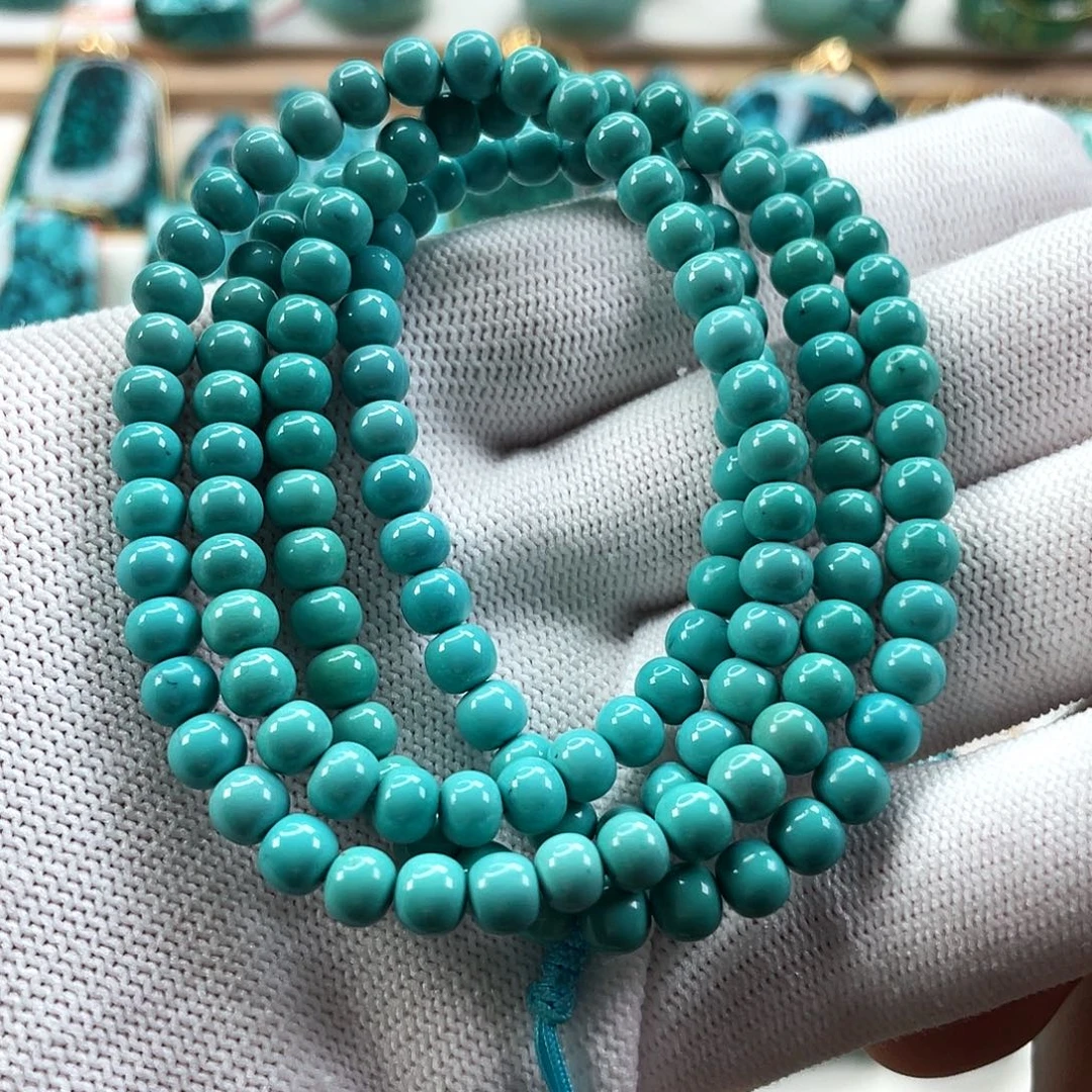 绿松石未镶嵌车挂