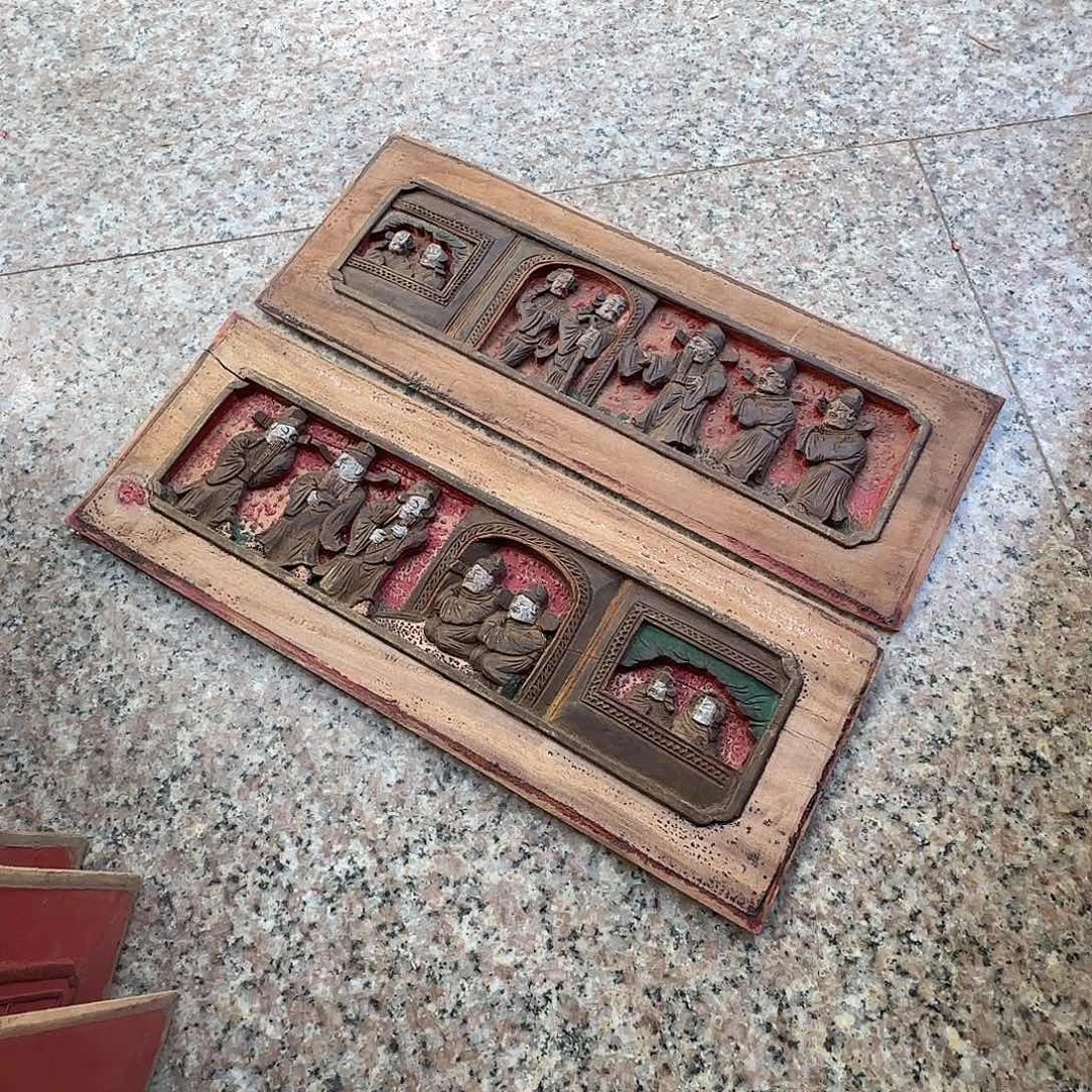 清***忆木木雕等多种工艺制作