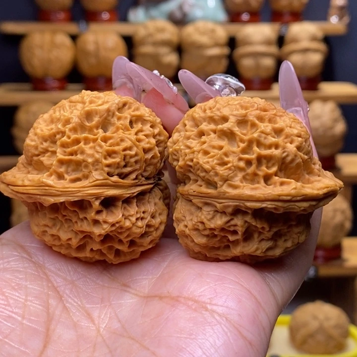 文玩核桃把件蝉王13号42尺