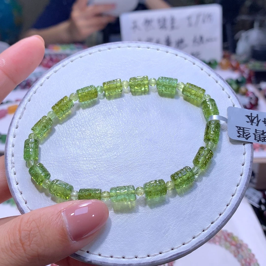 【闪购商品】未镶嵌手串碧玺6.2m净体