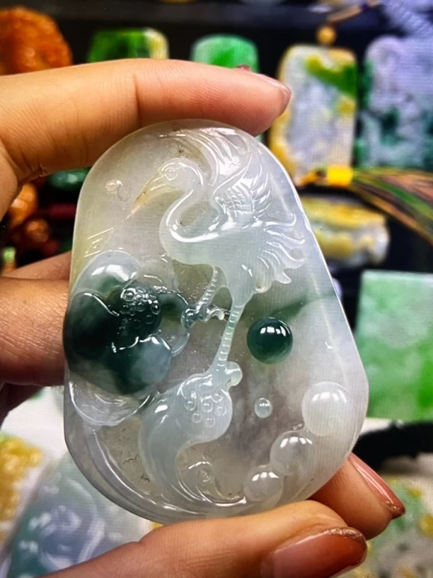 天然翡翠A货一物一证