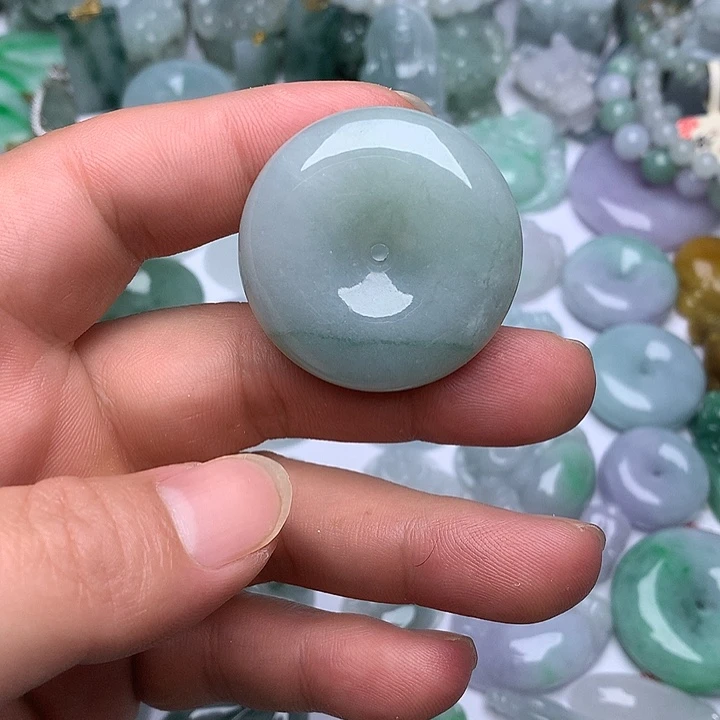 翡翠未镶嵌颈饰天然翡翠