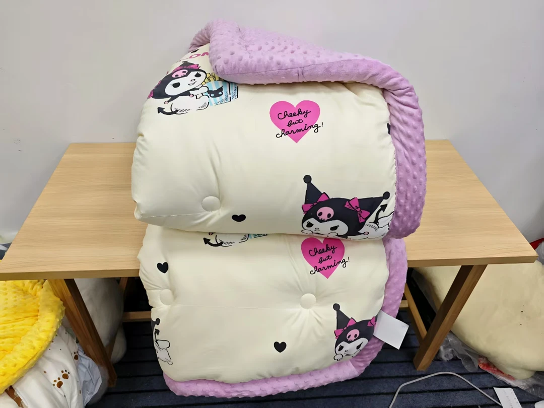 【6斤爱心库洛米豆豆被】200*230四季用春秋被柔软亲肤舒适被子被芯