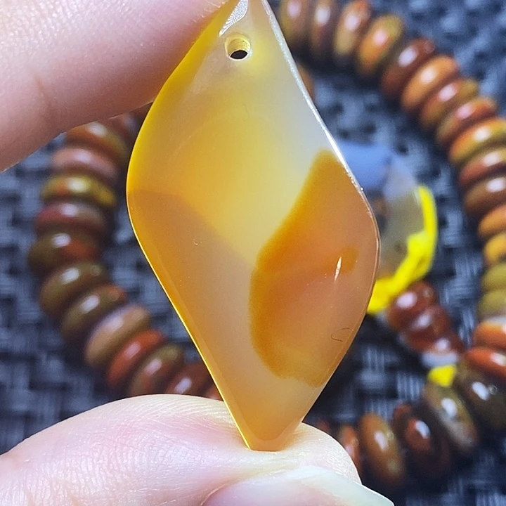 帅***哥玛瑙/玉髓未镶嵌颈饰