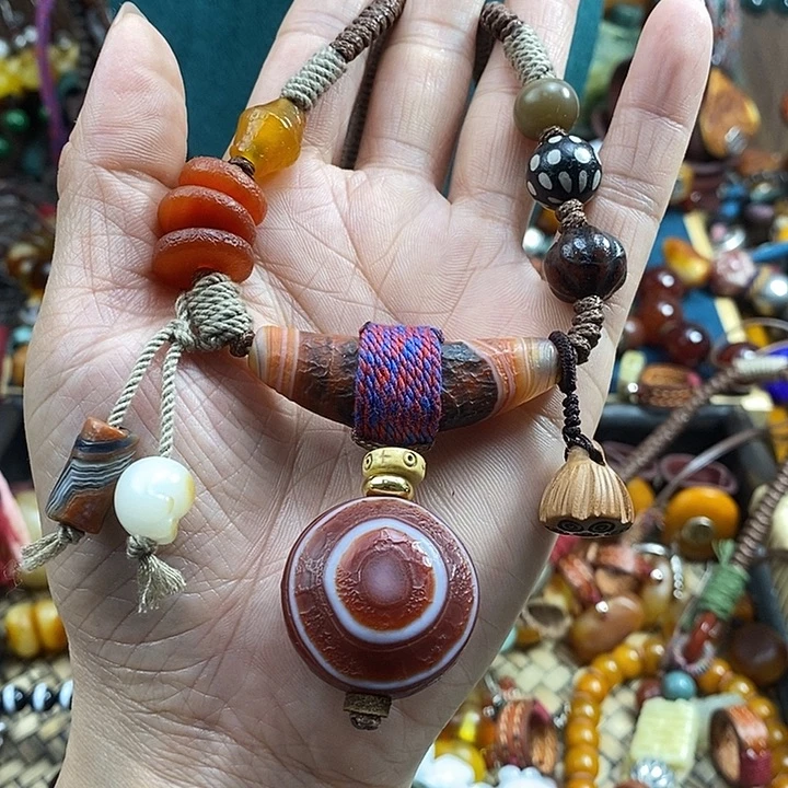 玛瑙/玉髓项链未镶嵌项链