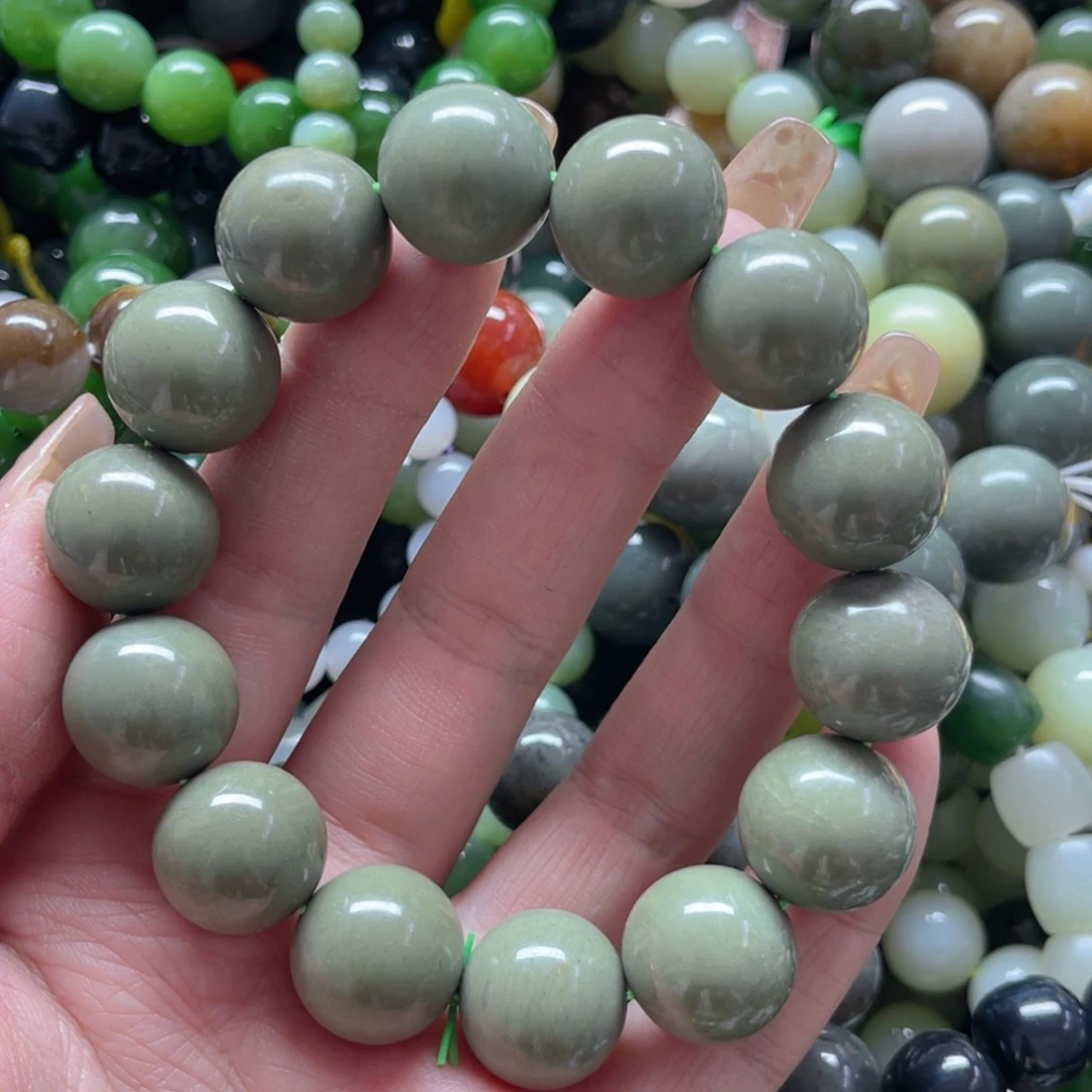 和田玉手链未镶嵌