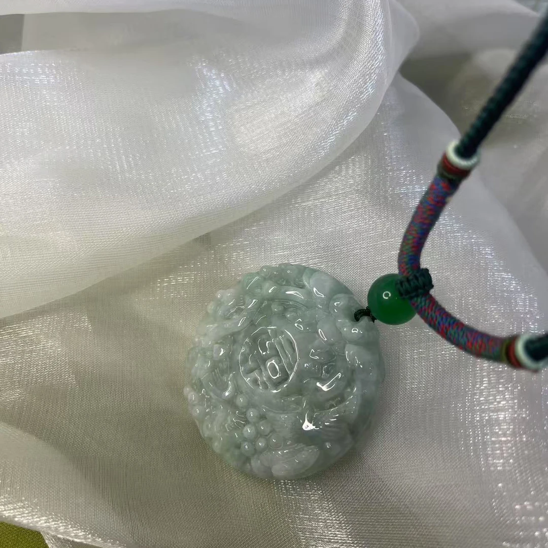 非金属莫桑石吊坠 SS719天然时尚百搭项坠