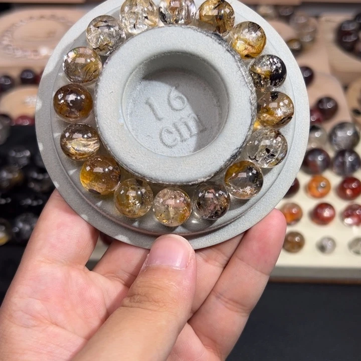 水晶手链银S925镶嵌