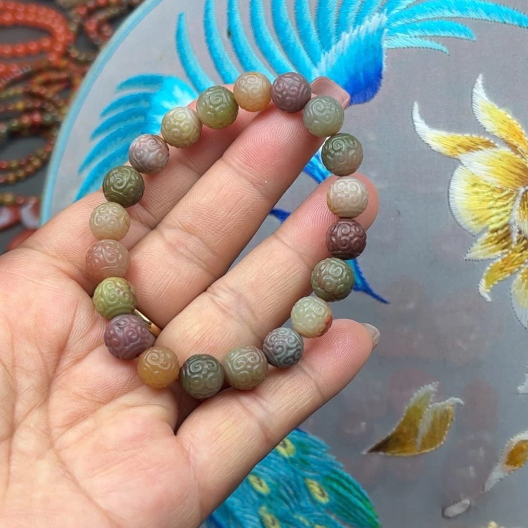 南红玛瑙手串未镶嵌