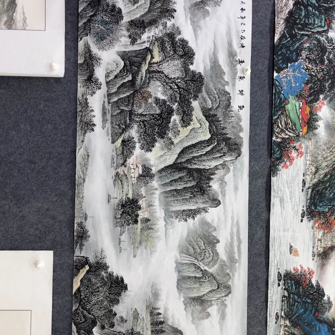 莫兆华老师小六尺画心