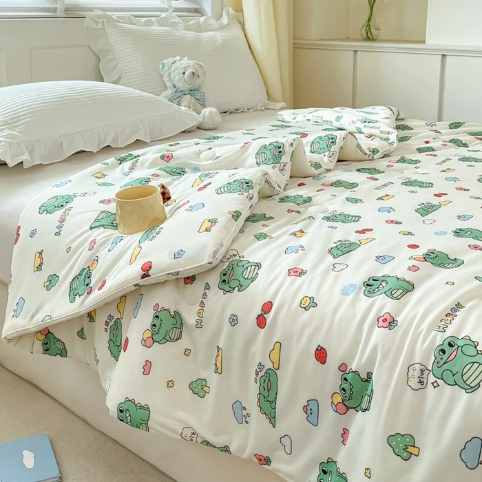 【凉感被】发货无包装/1.5*2+-5cm/凉感夏凉被/印花/实物以直播为准