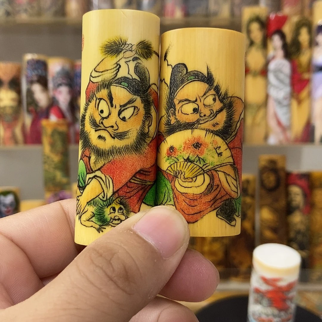 竹春蕾老师作品针刺小钟馗