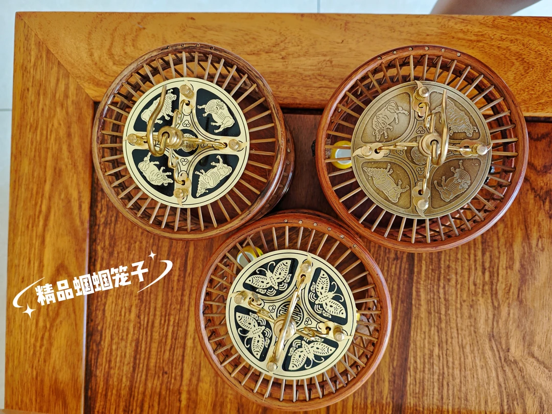 大圆笼蝈蝈笼忒精致了大尺寸12厘米直径