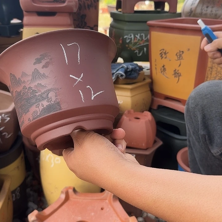 花盆紫砂紫砂花盆