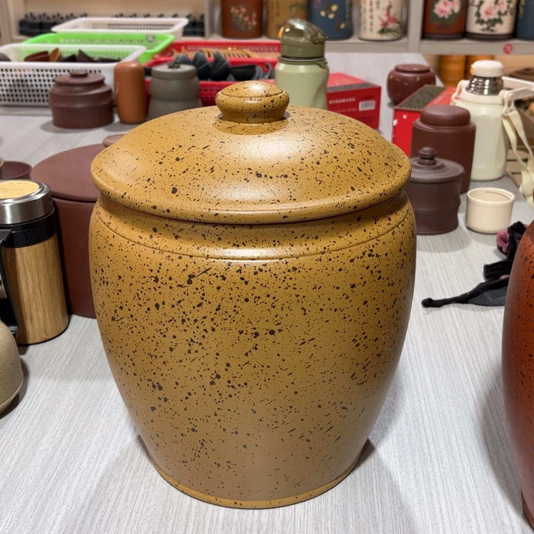 茶叶罐紫砂10 饼茶叶罐