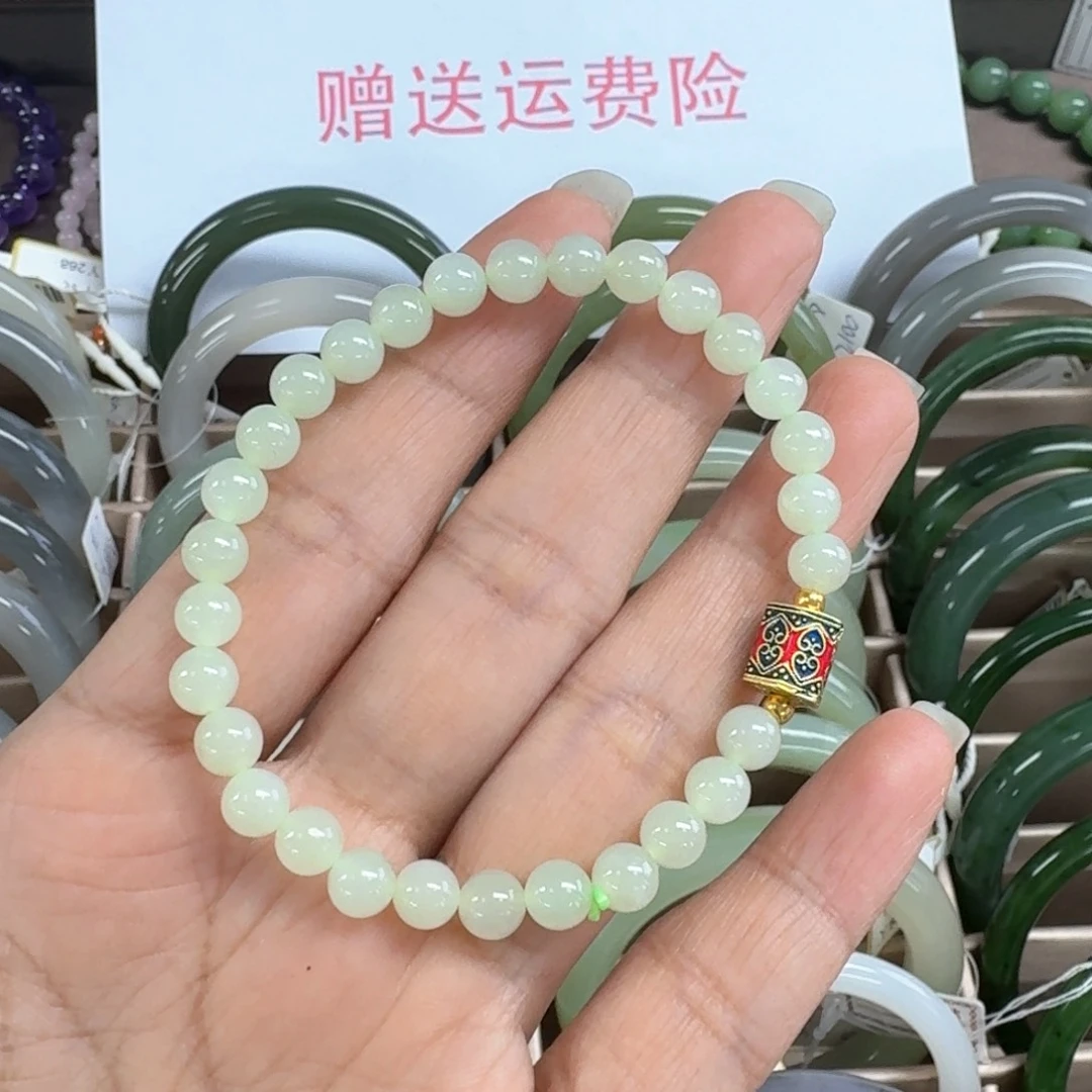 和田玉手链未镶嵌