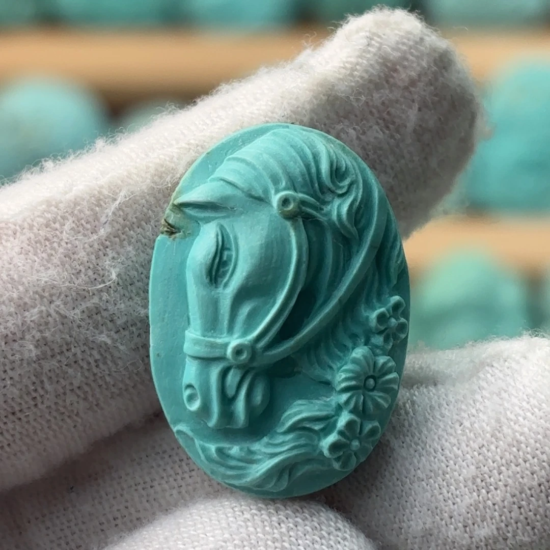 绿松石未镶嵌配饰