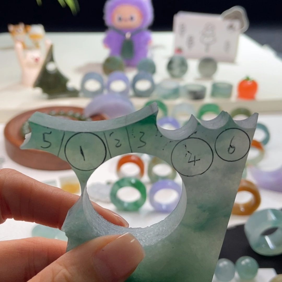 未镶嵌定制翡翠年**手定制