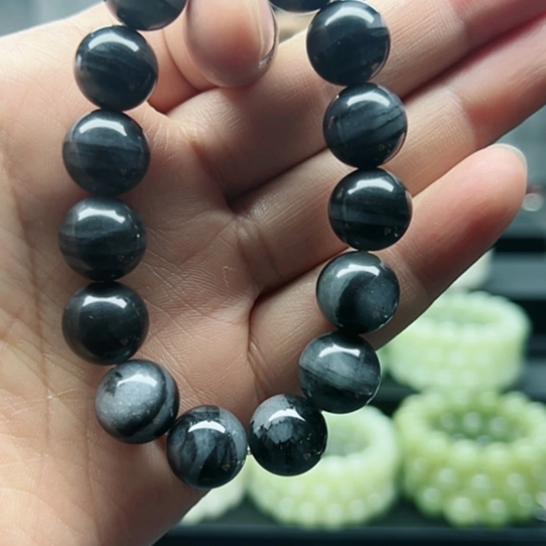 【闪购商品】未镶嵌手串和田玉青花14