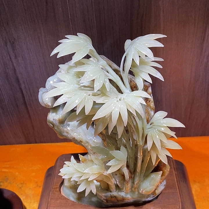 合金透闪石-蛇纹石玉珠宝奇石