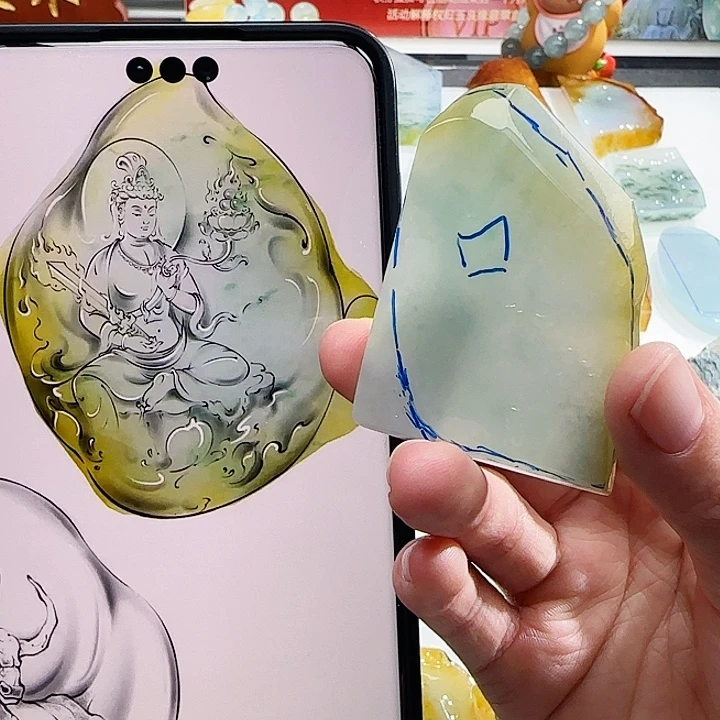 定制翡翠未镶嵌翡翠定制