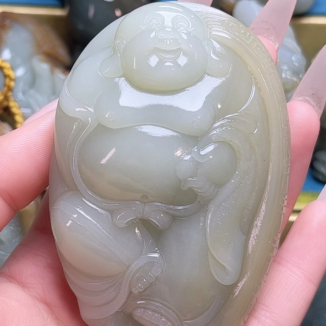 和田玉笔搁未镶嵌