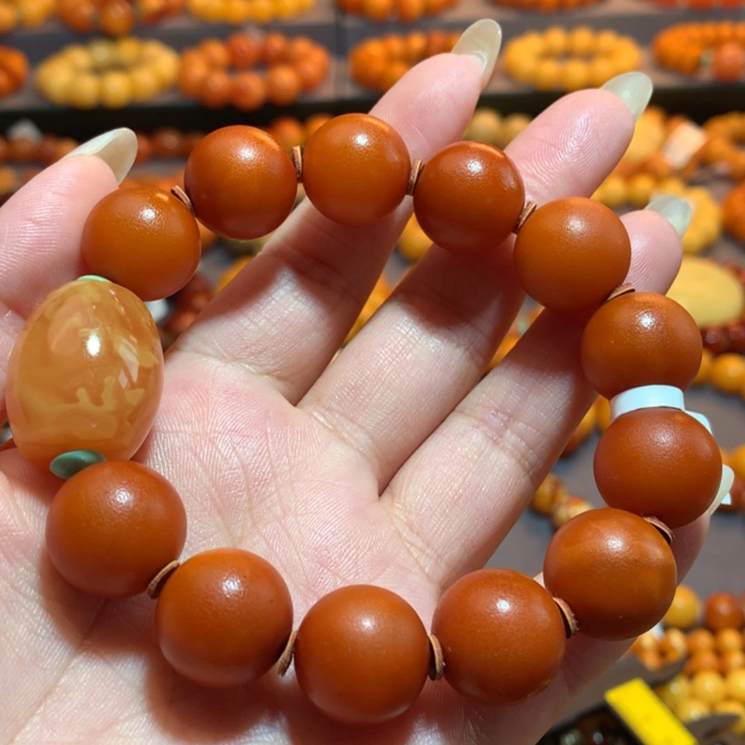 【闪购商品】手串蜜蜡未镶嵌蜜蜡手串
