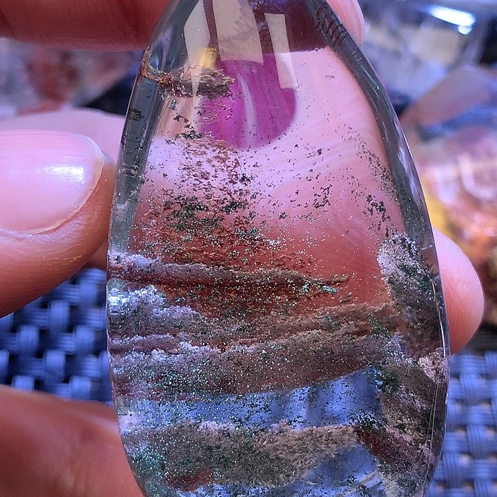 水晶吊坠(不含链)未镶嵌颖*